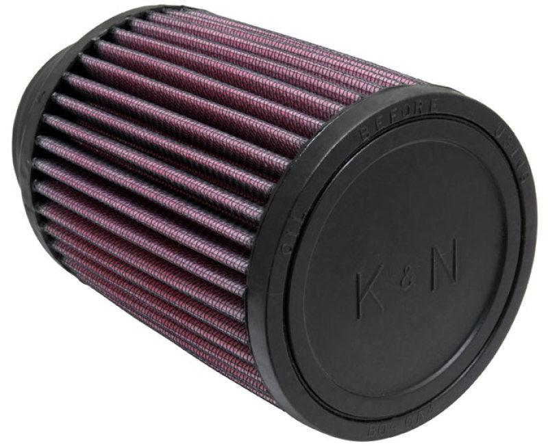 K&N Filter Universal Rubber Filter 2 3/4 inch 10 Degree Flange 4 inch OD 5 inch Height - Corvette Realm