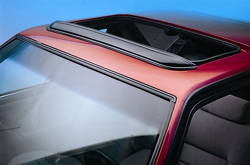 AVS Universal Windflector Pop-Out Sunroof Wind Deflector (Fits Up To 34.5in.) - Smoke - Corvette Realm