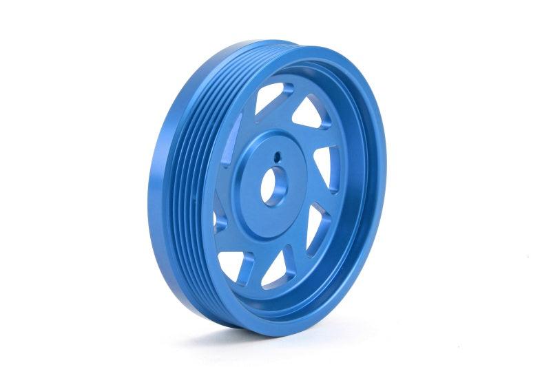 Perrin 15-18 Subaru WRX / 13-20 BRZ / 14-18 Forester XT FA/FBCrank Pulley - Blue - Corvette Realm