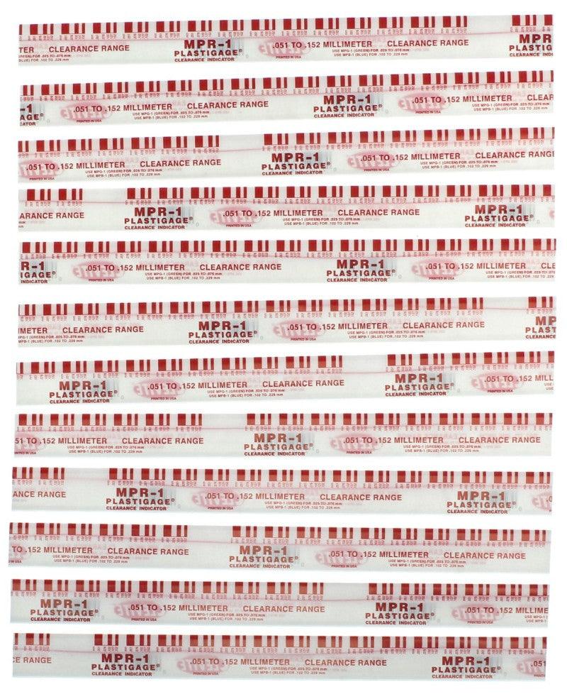 Clevite Plastigage Red Plastigage - 12 Pack - Corvette Realm