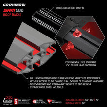 Load image into Gallery viewer, Go Rhino SRM 500 Roof Rack - 75in - Corvette Realm