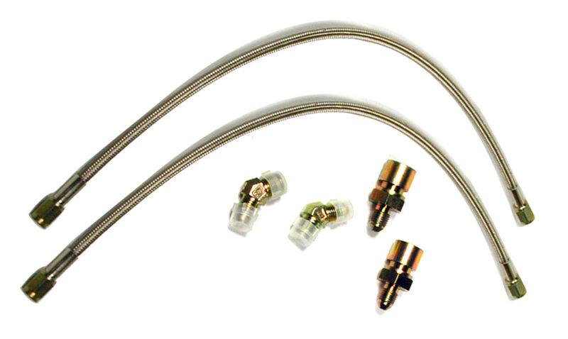 Wilwood Flexline Kit 86-93 Mustang w/ Forged Dynalite or SL6 Front Caliper - Corvette Realm
