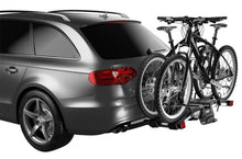 Load image into Gallery viewer, Thule EasyFold XT 2 - Fully Foldable Platform Hitch Bike Rack (Up to 2 Bikes) - Black/Silver - Corvette Realm