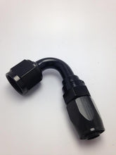 Load image into Gallery viewer, Fragola -6AN x 120 Degree Pro-Flow Hose End - Black - Corvette Realm