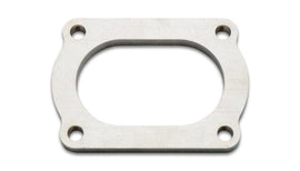 Vibrant T304 SS 4 Bolt Flange for 3in O.D. Oval tubing - Corvette Realm