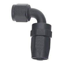 Load image into Gallery viewer, DeatschWerks 6AN Female Swivel 90-Degree Hose End CPE - Anodized Matte Black - Corvette Realm