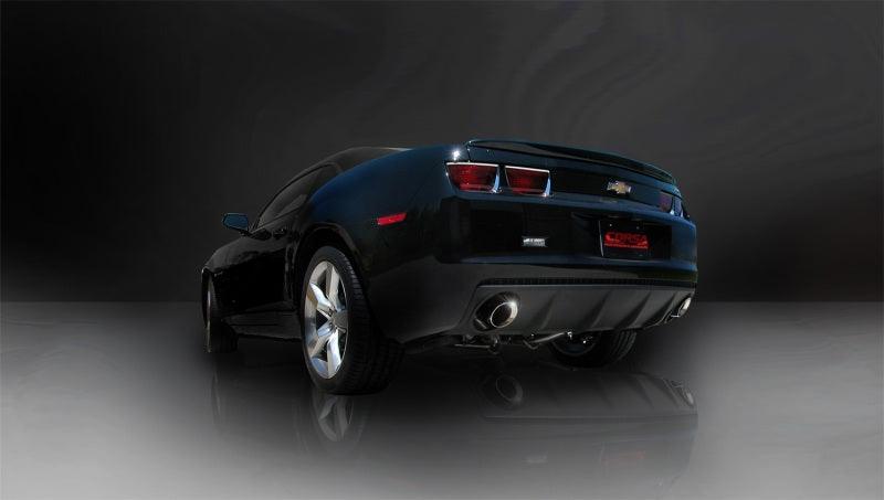 Corsa 10-14 Chevrolet Camaro Coupe SS 6.2L V8 Auto Polished Sport Cat-Back + XO Exhaust - Corvette Realm