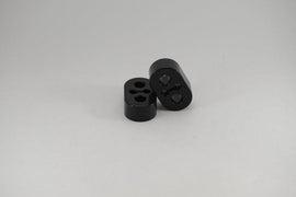 Kartboy Exhaust Hanger - Black 15mm - Corvette Realm