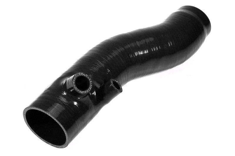 Perrin 2022+ Subaru WRX Black 3in Turbo Inlet Hose w/ Nozzle - Corvette Realm