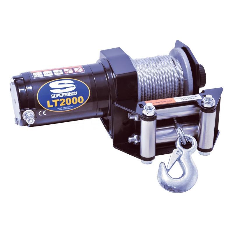 Superwinch 2000 LBS 12V DC 5/32in x 49ft Steel Rope LT2000 Winch - Corvette Realm