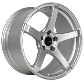 Enkei Kojin 18x8 40mm Offset 5x114.3 Bolt Pattern 72.6mm Bore Dia Matte Silver Wheel - Corvette Realm