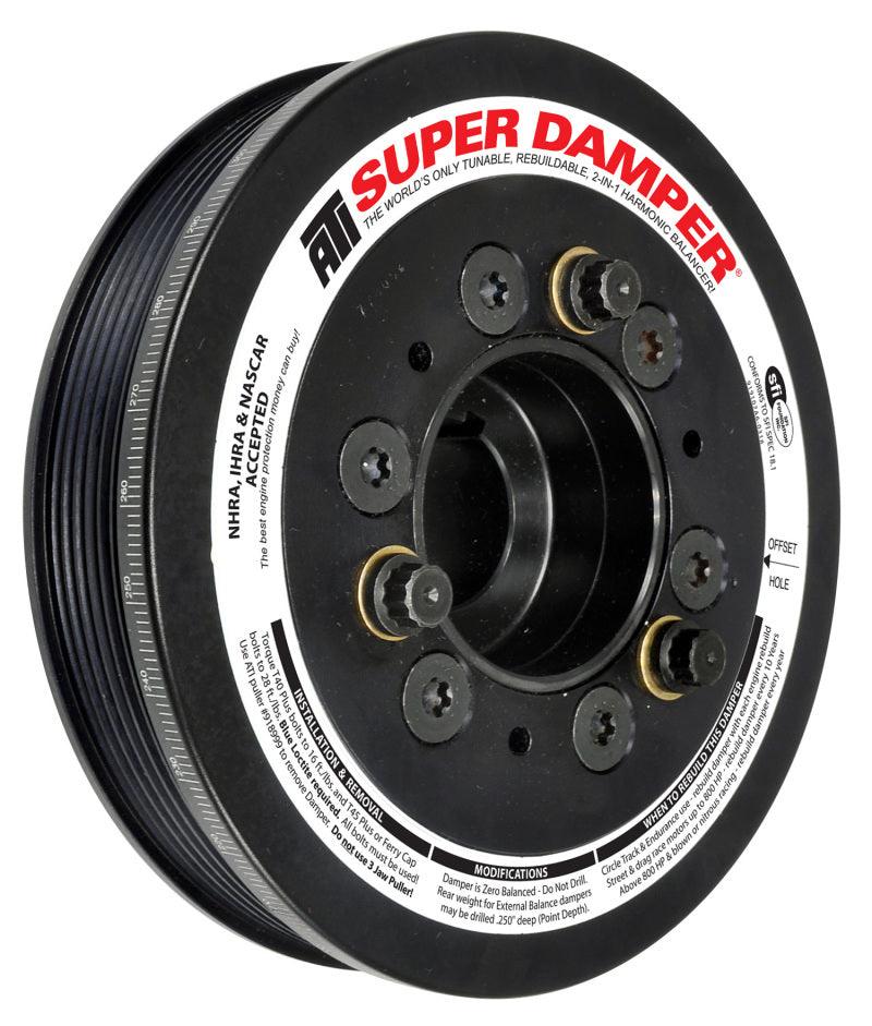 ATI Damper - 6.78in - Alum - 6 Grv - Toyota Supra - 94-98 - JZ80 - 15 Percent OD - Req gatK06077 - Corvette Realm
