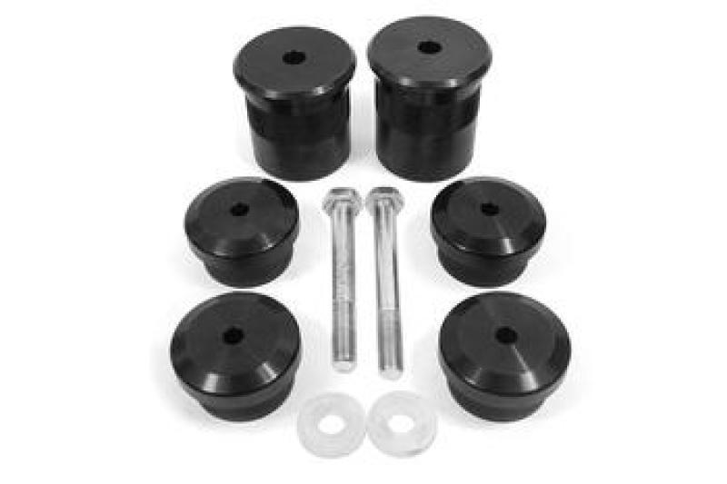 BMR 15-18 Dodge Challenger Aluminum Differential Mount Housing Bushing Kit - Black Anodized - Corvette Realm