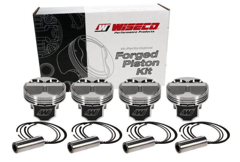 Wiseco Acura 4v Domed +8cc STRUTTED 86.5MM Piston Kit - Corvette Realm