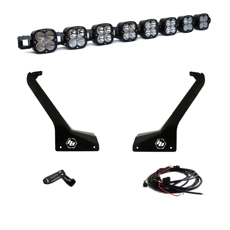 Baja Designs Jeep JL/JT Roof Bar LED Light Kit 8 XL Linkable - Corvette Realm