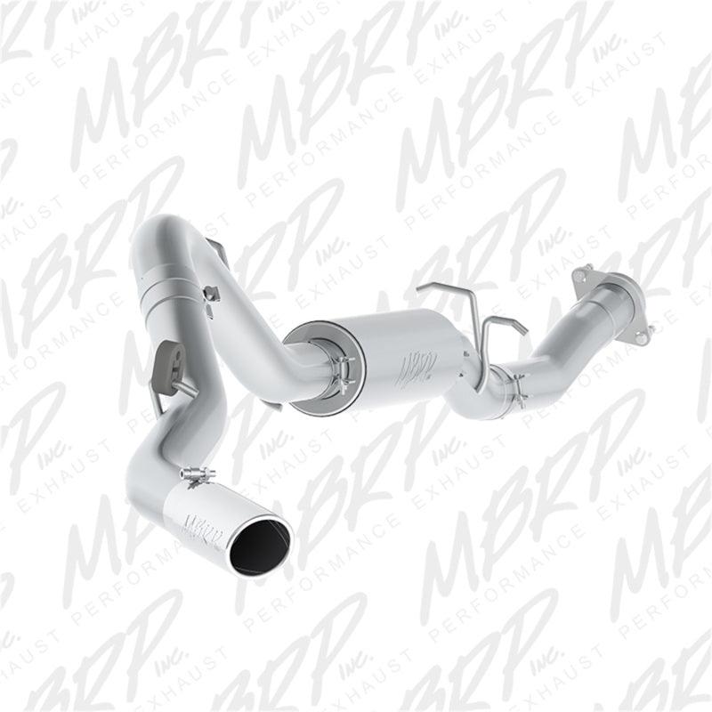 MBRP 07-10 Chevy/GMC 2500HD PU 6.0L V8 3.5in Single Side Exit T409 Cat Back Perf Exhaust - Corvette Realm