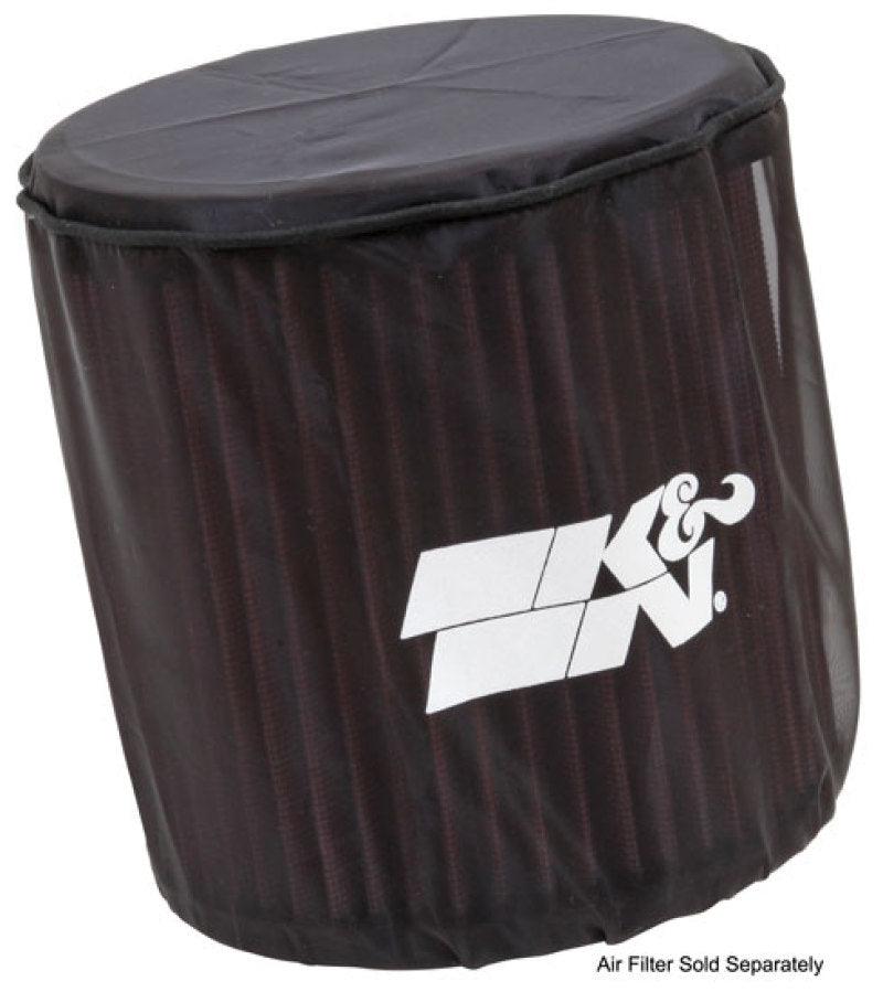 K&N 6in ID x 6inH Closed Top Black DryCharger Air Filter Wrap - Corvette Realm