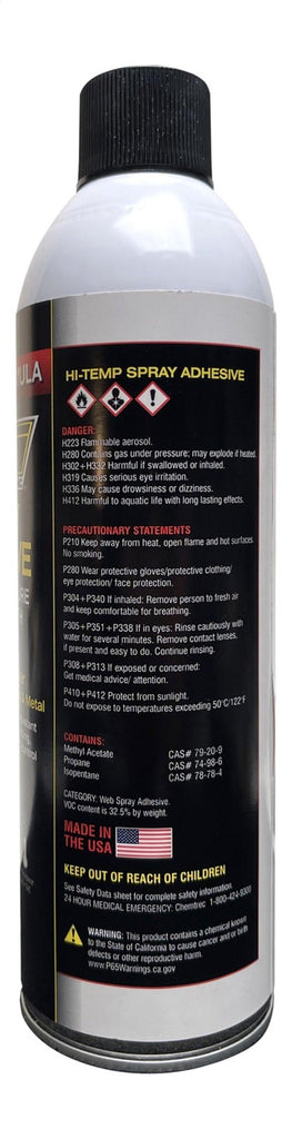 DEI Hi Temp Spray Adhesive 13.3 oz. Can - Corvette Realm