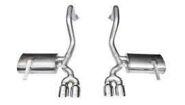 Corsa 97-04 Chevrolet Corvette C5 Z06 5.7L V8 Polished Xtreme Axle-Back Exhaust - Corvette Realm
