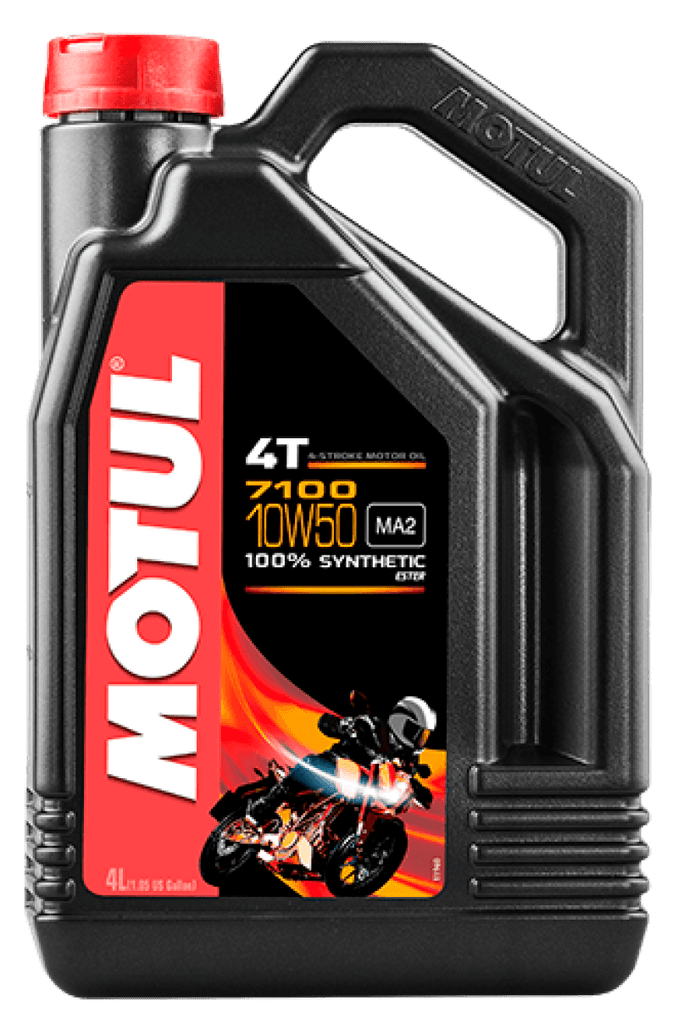 Motul 4L 7100 4-Stroke Engine Oil 10W50 4T - Corvette Realm