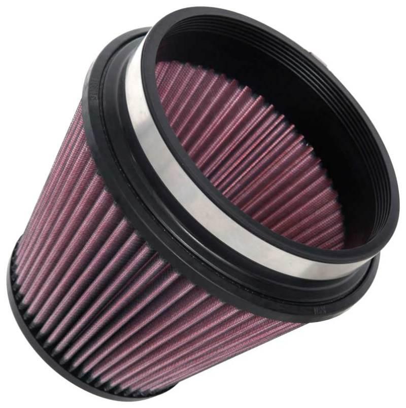 K&N Universal Clamp-On Air Filter 6in FLG / 7-1/2in B / 5in T / 6in H - Corvette Realm