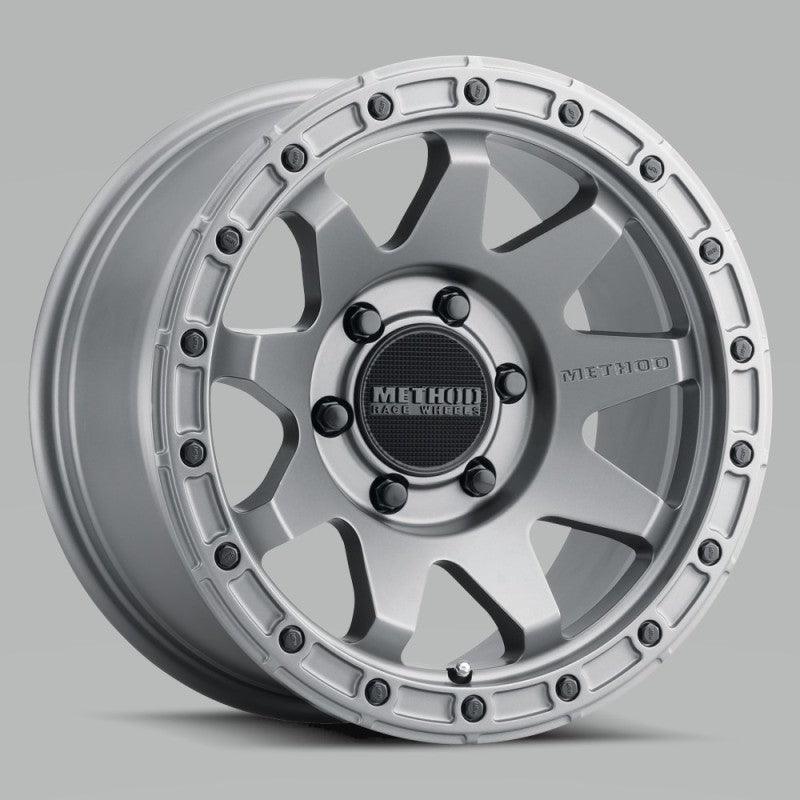 Method MR317 17x8.5 0mm Offset 6x135 87mm CB Matte Titanium Wheel - Corvette Realm