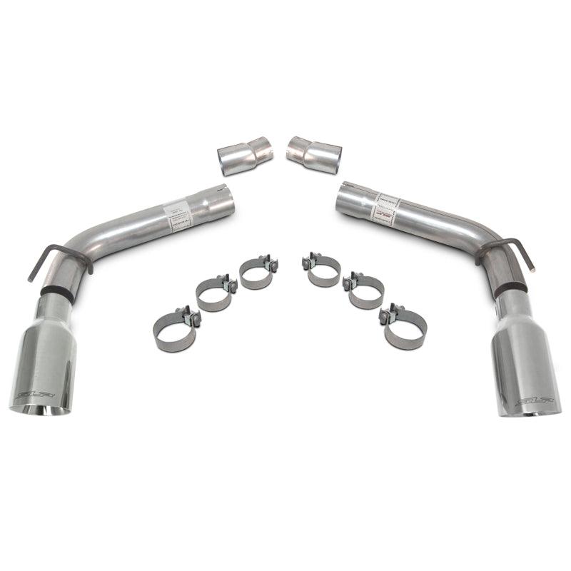 SLP 2010-2015 Chevrolet Camaro 3.6L LoudMouth Axle-Back Exhaust w/ 4in Tips - Corvette Realm