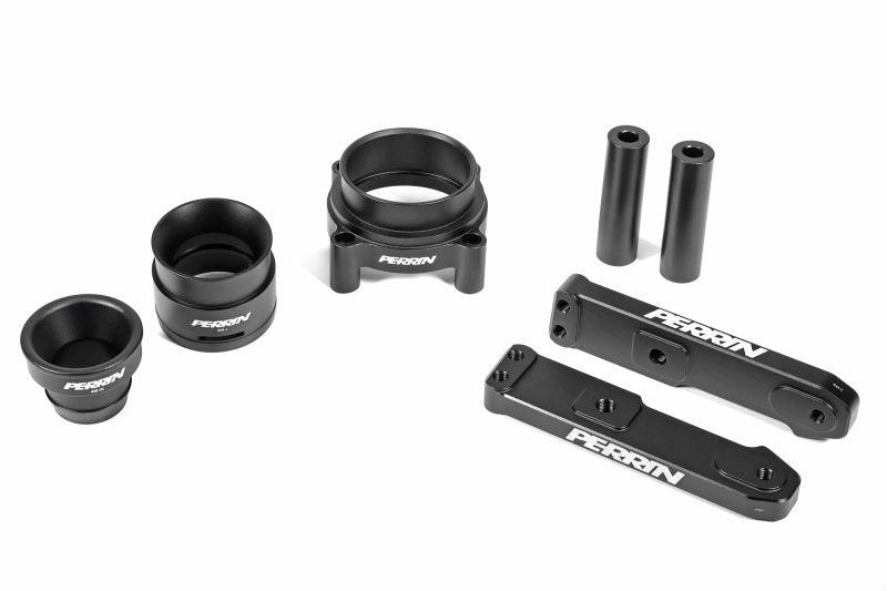Perrin 22-23 Subaru WRX Front Mount Intercooler Kit (Black Tubes & Black Core) - Corvette Realm