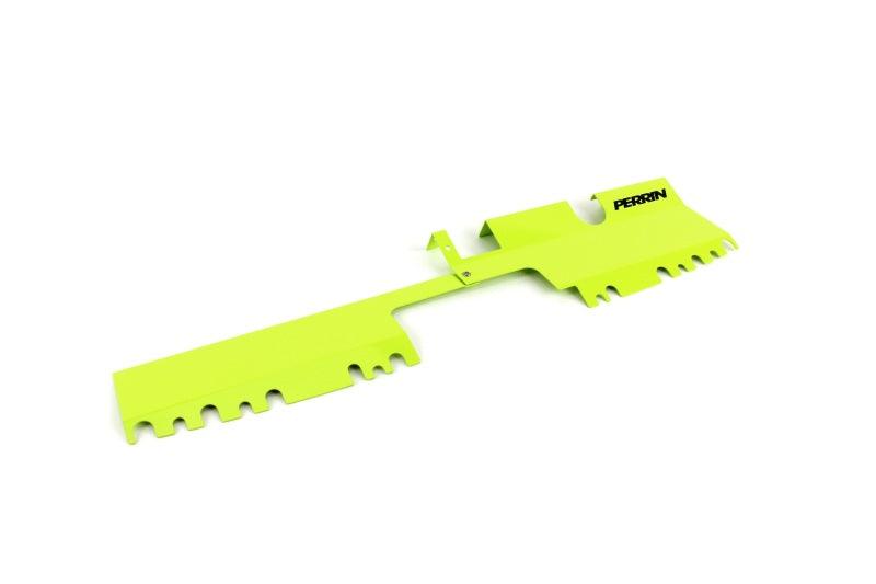 Perrin 15-21 WRX/STI Radiator Shroud (With OEM Intake Scoop) - Neon Yellow - Corvette Realm