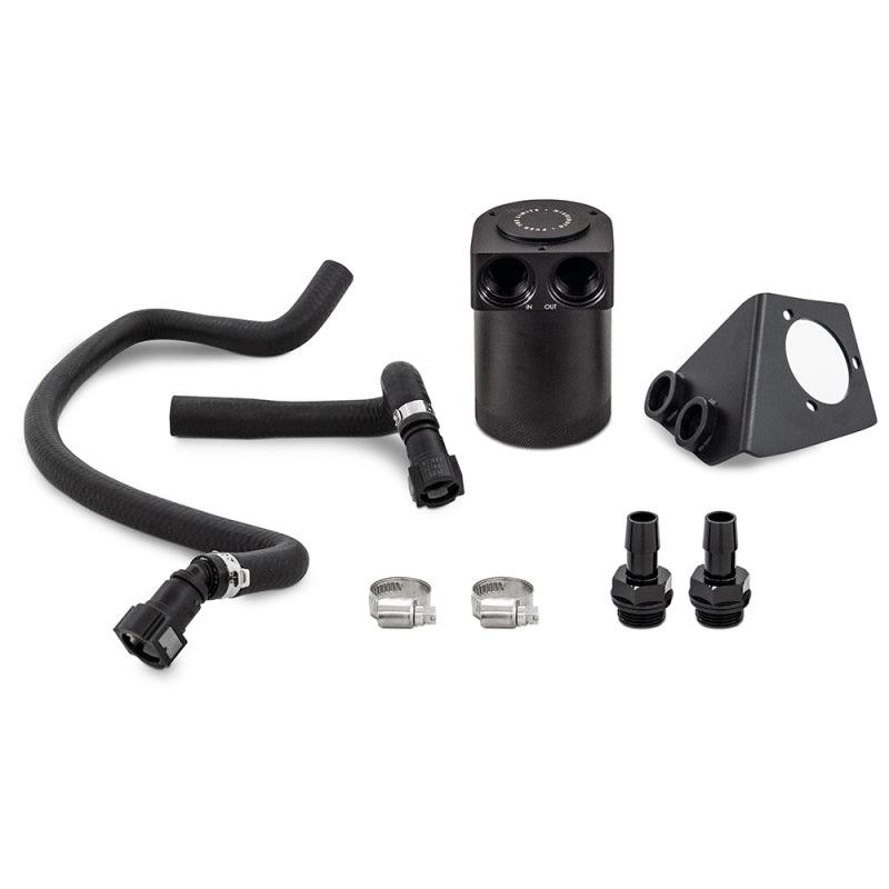 Mishimoto 2020+ Chevrolet Corvette C8 Baffled Oil Catch Can Kit (PCV Side) - Black - Corvette Realm