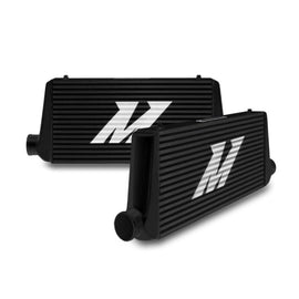 Mishimoto Universal Black R Line Intercooler Overall Size: 31x12x4 Core Size: 24x12x4 Inlet / Outlet - Corvette Realm