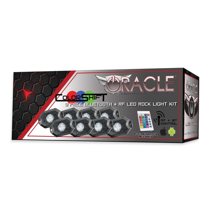 Oracle Bluetooth + RF Underbody Rock Light Kit - 8 PCS - ColorSHIFT - Corvette Realm