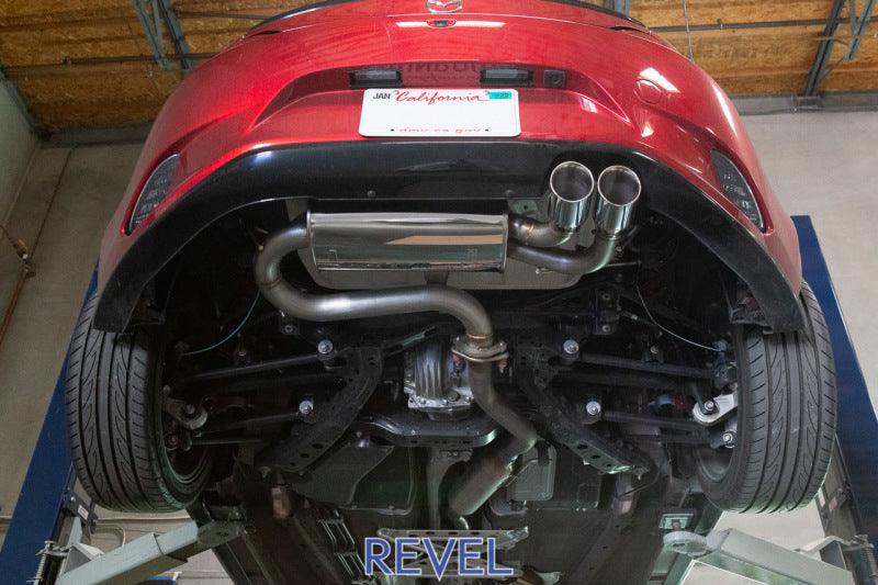 Revel 16-20 Mazda MX-5 Medallion Touring-S Catback Exhaust - Dual Tip / Axle-Back - Corvette Realm