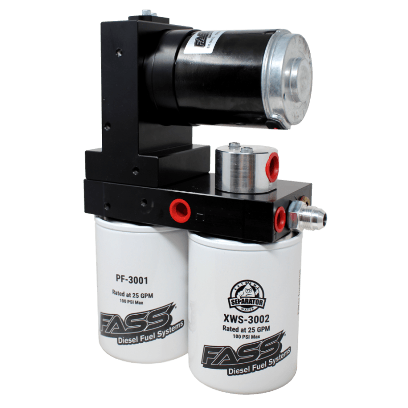 FASS Class 8 165gph/16-18psi Titanium Signature Series Fuel Air Separation System TS 165G - Corvette Realm