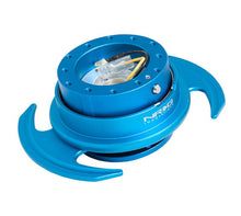 Load image into Gallery viewer, NRG Quick Release Kit Gen 3.0 - Blue Body / Blue Ring w/Handles - Corvette Realm