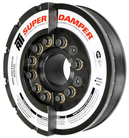 ATI Damper - 7.425in - Steel - 6 Grv - Duramax - 06-10 - LBZ & LMM - Ext Bal - 3 Ring - Diesel - Corvette Realm
