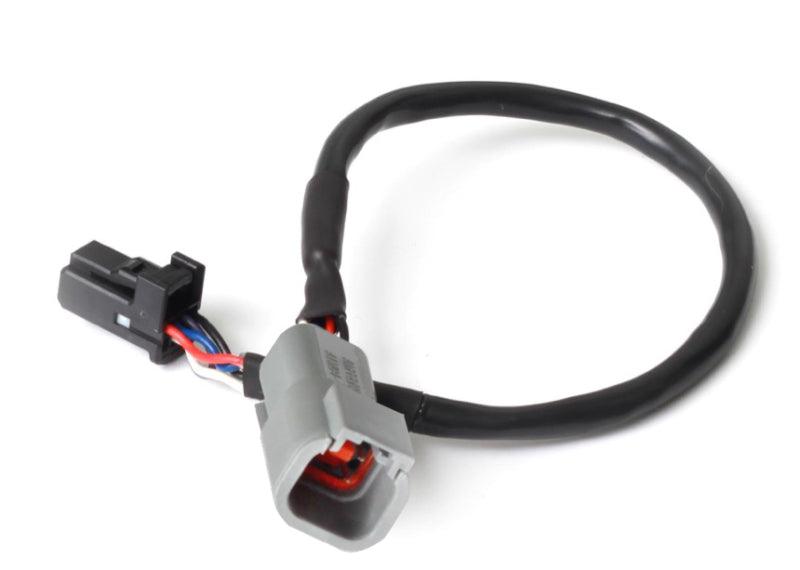 Haltech 3in CAN Adaptor Cable DTM-4 Female Receptacle/Socket to 8 Pin Black Tyco - Corvette Realm