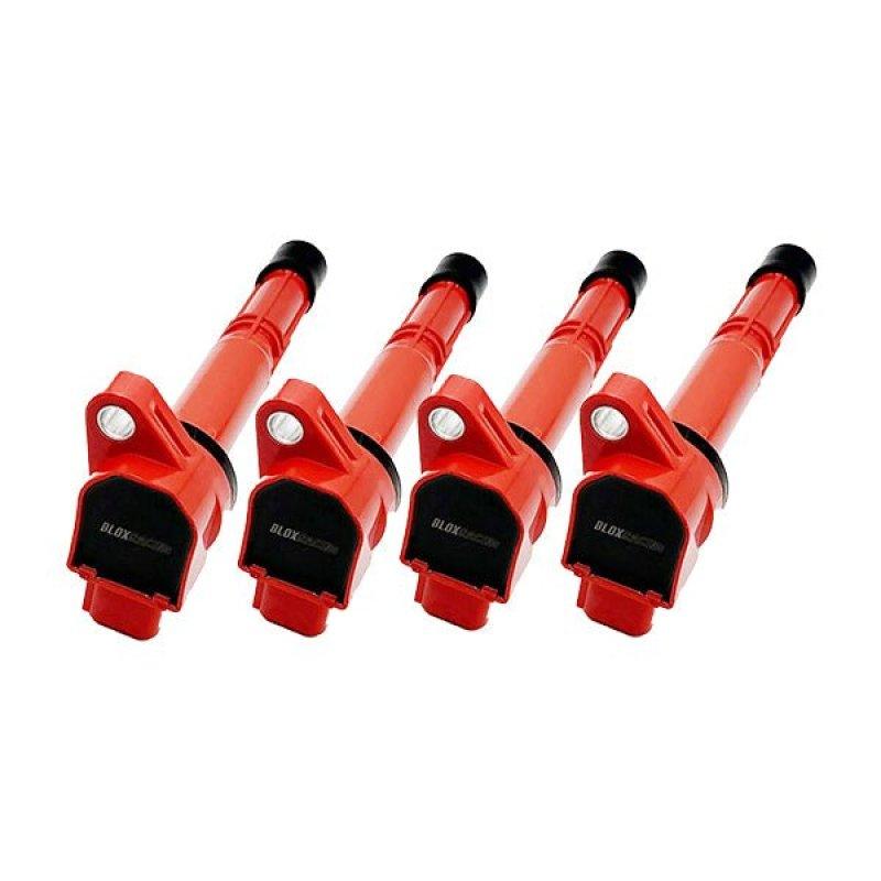 BLOX Honda K-Series Coil Pack Set of 4 - Red - Corvette Realm