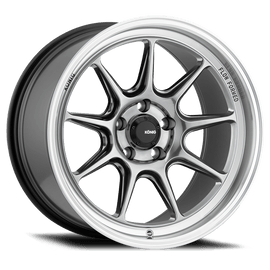 Konig Countergram 15x9 4x100 ET35 Hyper Chrome / Machined Lip - Corvette Realm
