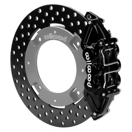 Wilwood 17-21 Can-Am X3RS Black 6-Piston Rear Kit 11.25in - Drilled Rotors - Corvette Realm