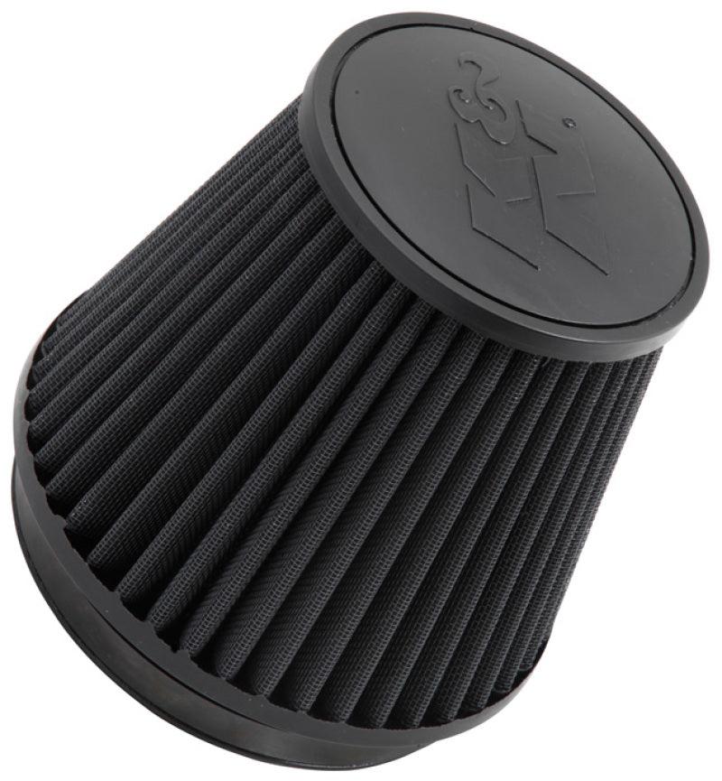 K&N Universal Rubber Filter Round Tapered 6in Flange ID x 7.5in Base OD x 5.25in Top OD x 6in Height - Corvette Realm