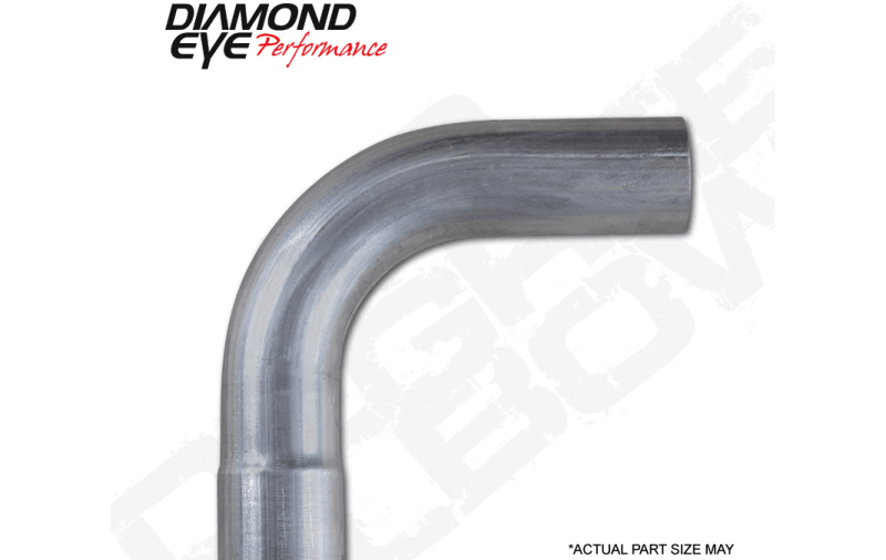 Diamond Eye ELBOW 5in 90-DEGREE 8in CLR SS - Corvette Realm