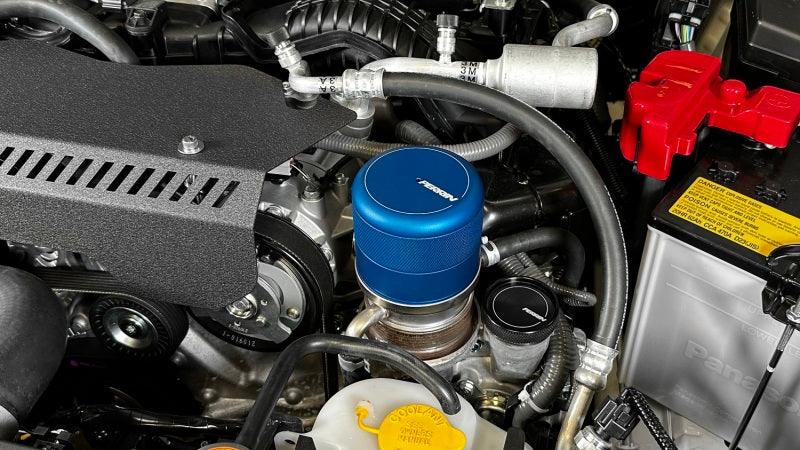 Perrin 2015+ Subaru WRX/STI Oil Filter Cover - Blue - Corvette Realm