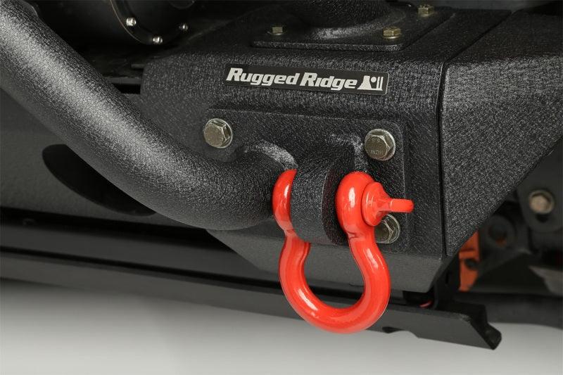 Rugged Ridge Red 7/8in D-Shackles - Corvette Realm