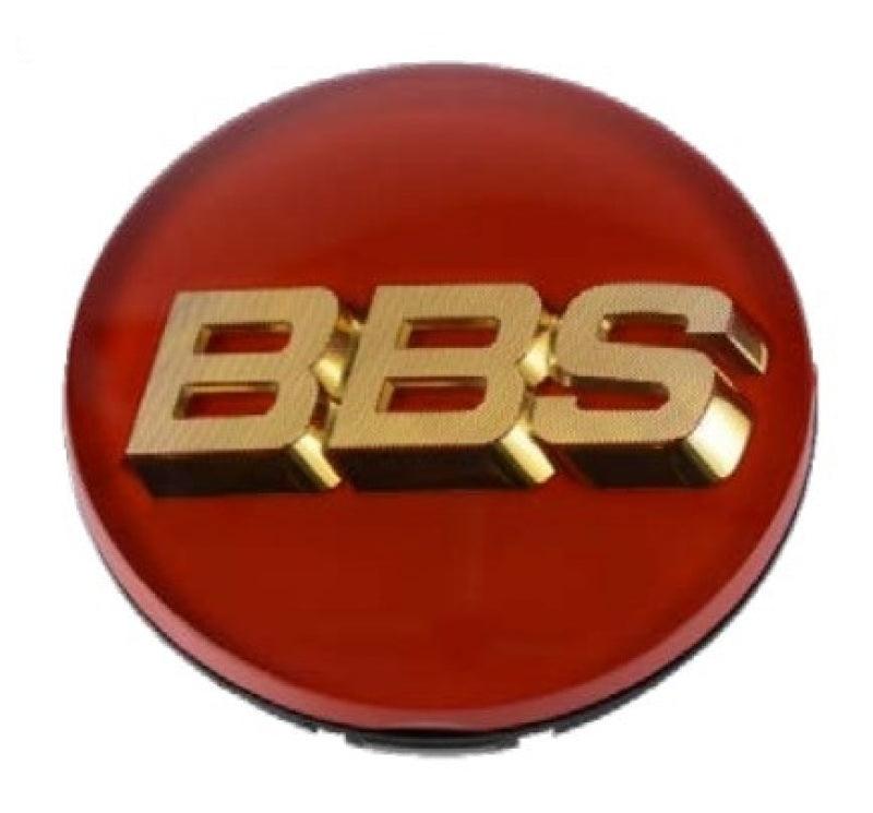 BBS Center Cap 56mm Red/Gold (56.24.012) - Corvette Realm