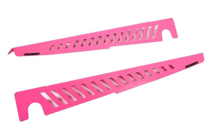 Perrin 22-23 Subaru WRX Fender Shroud Set - Hyper Pink - Corvette Realm