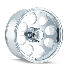 ION Type 171 17x9 / 6x139.7 BP / 0mm Offset / 106mm Hub Polished Wheel - Corvette Realm