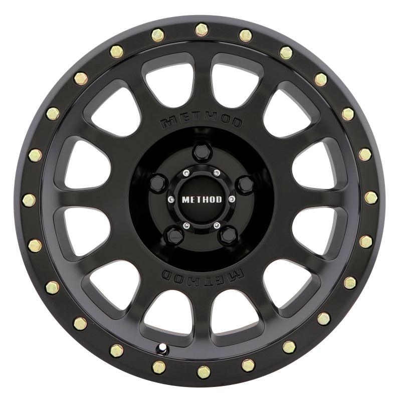 Method MR305 NV 17x8.5 0mm Offset 5x5 94mm CB Matte Black Wheel - Corvette Realm