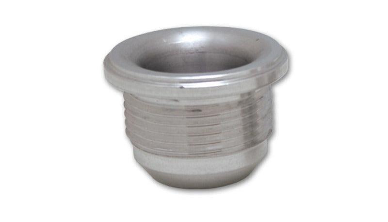 Vibrant -12 AN Male Weld Bung (1-3/8in Flange OD) - Aluminum - Corvette Realm