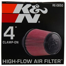 Load image into Gallery viewer, K&amp;N Universal Air Filter (4in. Flange / 6in. Base OD / 4-5/8in. Top OD / 6in. Height) - Corvette Realm